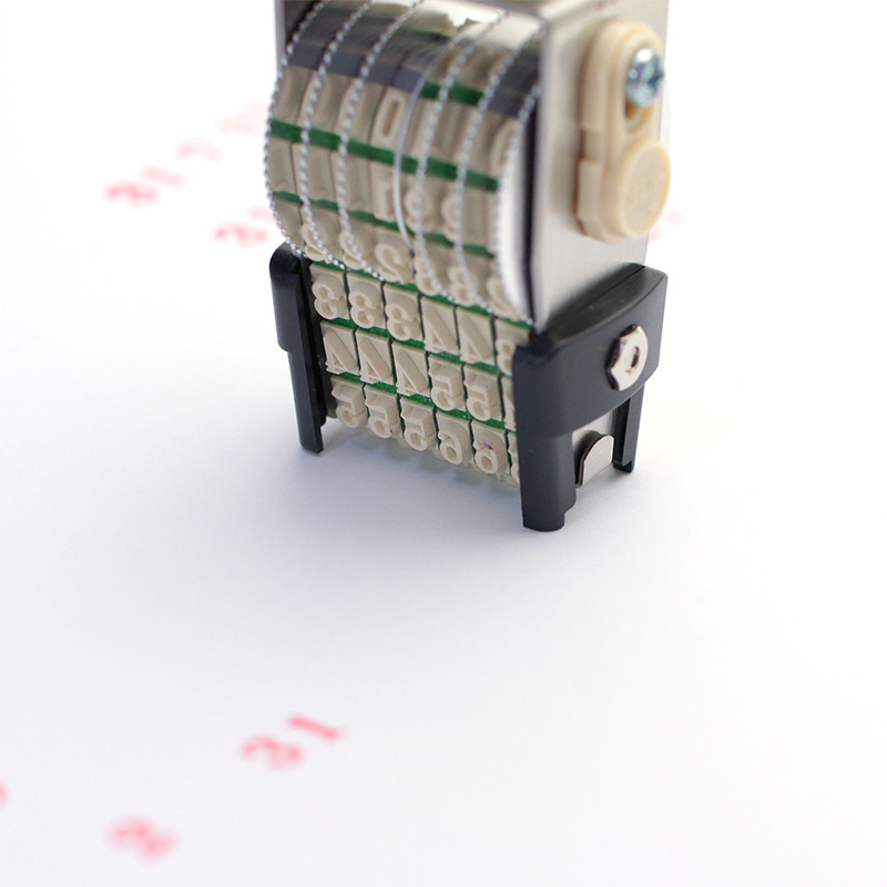 リピマックス回転印ナンバリング6ケタ（連）