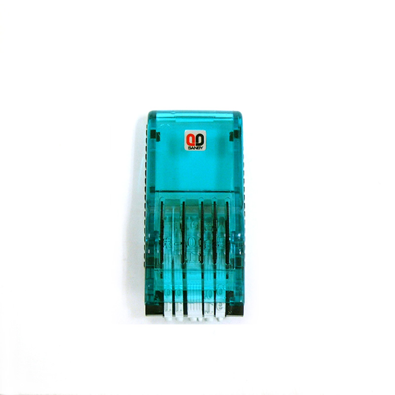 コンパクト(スケルトン)回転印 日付5ケタ(連)